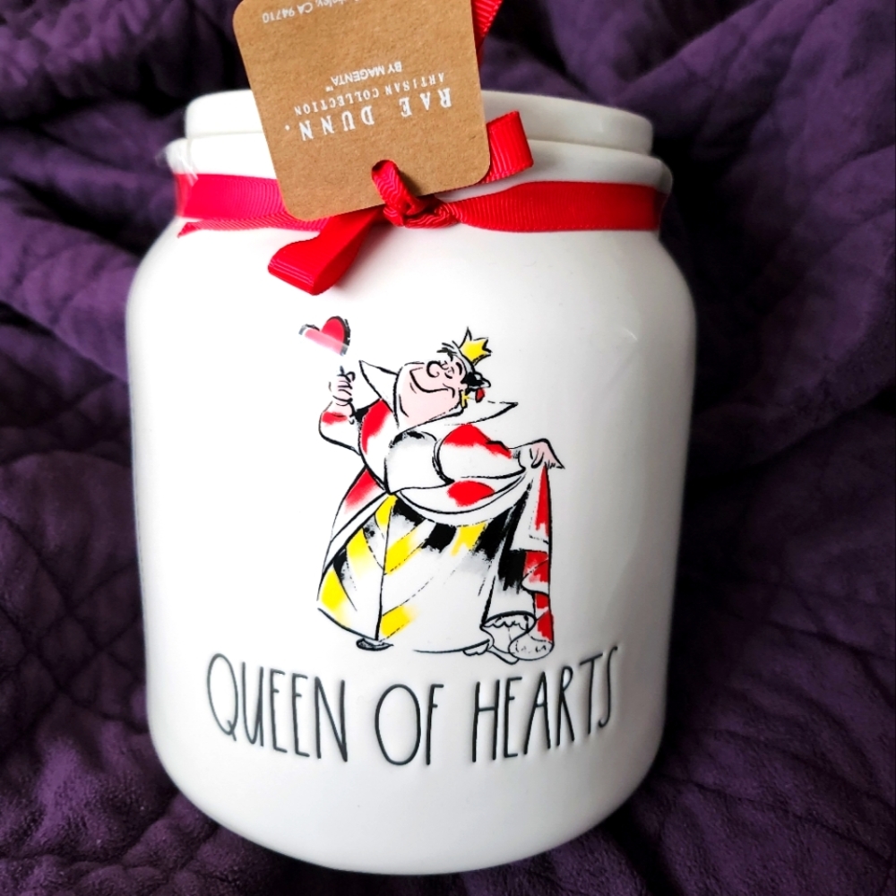 Queen of hearts jar